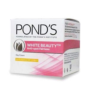 Product Cover Ponds White Beauty Anti-spot Fairness Day Cream Sun Protection SPF 15 PA ++ -50g