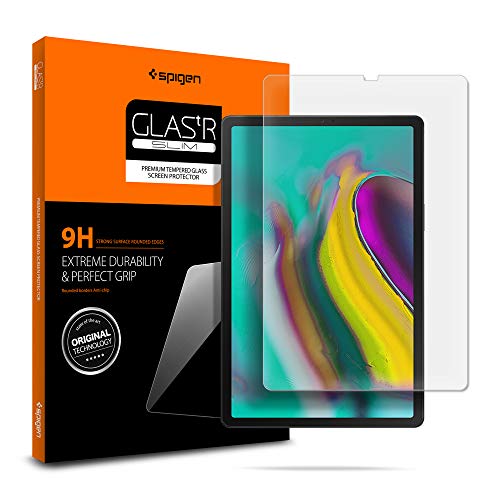 Product Cover Spigen Tempered Glass Screen Protector Designed for Galaxy Tab S6 [2019 Release] / S5e [1PACK]
