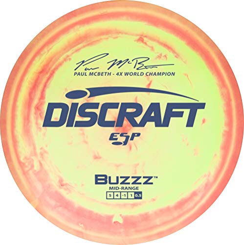 Product Cover Discraft Paul McBeth Signature ESP Buzzz Midrange Golf Disc [Colors May Vary] - 173-174g