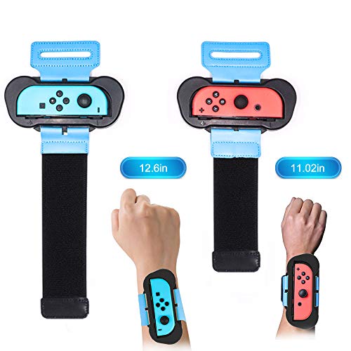 Product Cover Joytorn Just Dance 2019 Just Dace 2020-Dance Kids Comfortable Wristband for Nintendo Switch,Adjustable Elastic Strap Two Sizes for Adults and Children,2 Pack