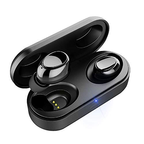 Product Cover Wireless Ear Buds Wireless Headphones Bluetooth 5.0 Waterproof Earbuds Built-in Mic with 500mAh Charging Case