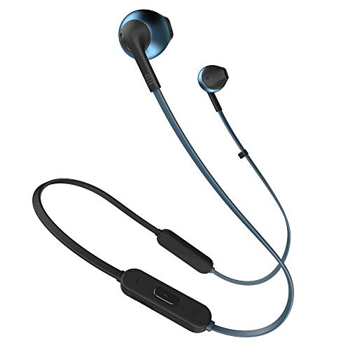 Product Cover JBL JBLT205BTBLUAM in-Ear, Wireless Bluetooth Headphone, Blue