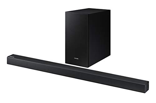 Product Cover Samsung 2.1 Soundbar HW-R450 with Wireless Subwoofer, Bluetooth Compatible, Smart Sound Mode, Game Mode, 200-Watts