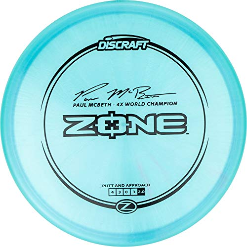 Product Cover Discraft Paul McBeth Signature Elite Z Zone Putt and Approach Golf Disc [Colors May Vary] - 173-174g