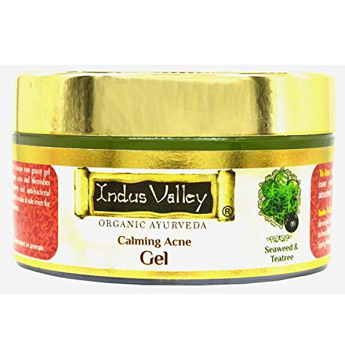 Product Cover Indus Valley Calming Acne Gel - Enriched with Seaweed & Teatree For Soothes Skin and Makes it Relaxed (50 ml)