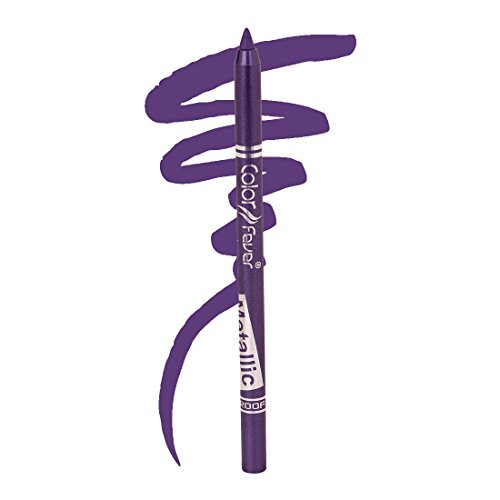 Product Cover Color Fever Eye Bomb Metallic Effect Eye Pencil cum Eye Shadow Water Proof, (Cool Purple) 1.8 gm