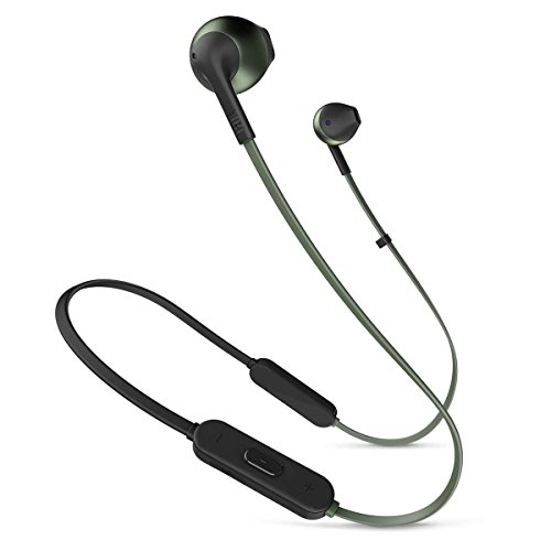 Product Cover JBL T205BT in-Ear, Wireless Bluetooth Headphone, Green