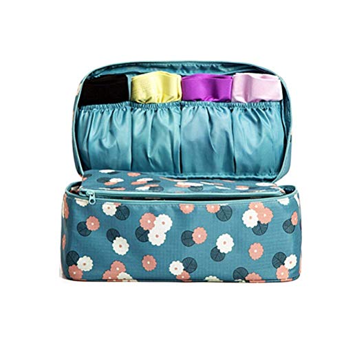 Product Cover Zurato Perfect Lifestyles Multi-Functional Travel Organiser Cosmetic Make-up Bag Luggage Storage Case Bra Underwear Pouch (1 Pcs, Random Colour)