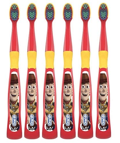 Product Cover Oral-B Toy Story Kids Toothbrush for Little Children 3+ Years Old, Extra Soft - Pack of 6