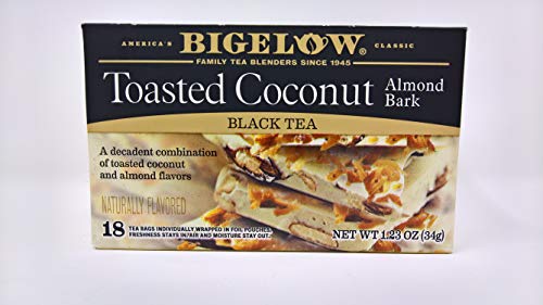 Product Cover Bigelow Toasted Coconut Almond Bark 36 Tea Bags (2 boxes of 18)