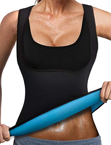 Product Cover NonEcho Neoprene Sweat Vest for Women Sauna Suit Weight Loss Waist Trainer Vest Slimming Body Shaper