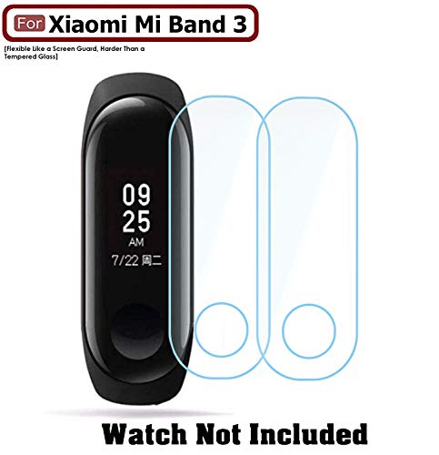 Product Cover ACUTAS® Screen Scratch Guard Protector Film for Xiaomi Mi Band 3 [Buy 1 GET 1 Free]