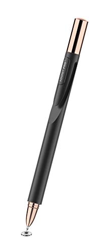 Product Cover Adonit Pro 4 A Luxury, High-Precision Disc Stylus for iPad/iPhone 11/Pro Max/XS Max/XS/XR/X/8/Plus, Samsung Galaxy Fold/ S10+/ S10 /S9, Android, Kindle, Windows, Tablets and All Touchscreens - Black
