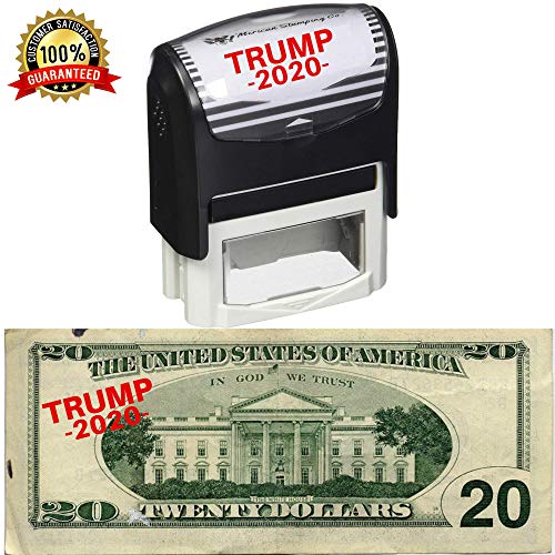 Product Cover Donald Trump 2020 Stamp by 'Merican Stamping Co. | Donald Trump Lives Here Stamp Self Inking Stamp | MAGA 2020
