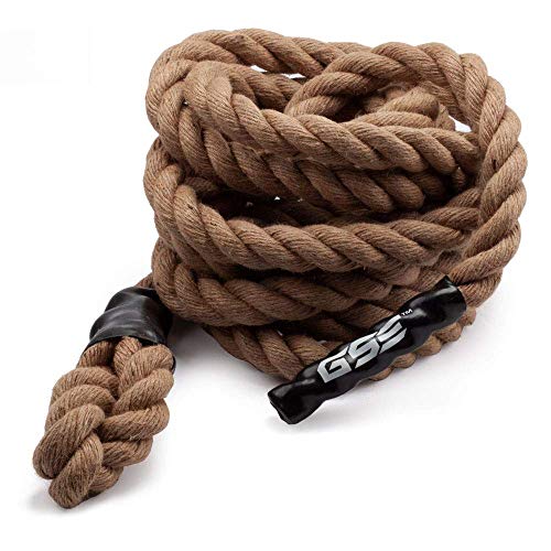 Product Cover GSE Games & Sports Expert Sisal Gym Fitness Training Climbing Ropes (6ft to 50ft Available) (20)