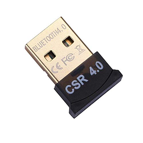 Product Cover USB Bluetooth 4.0 Low Energy Micro Adapter Dongle with Golden Black Shell for PC or TV