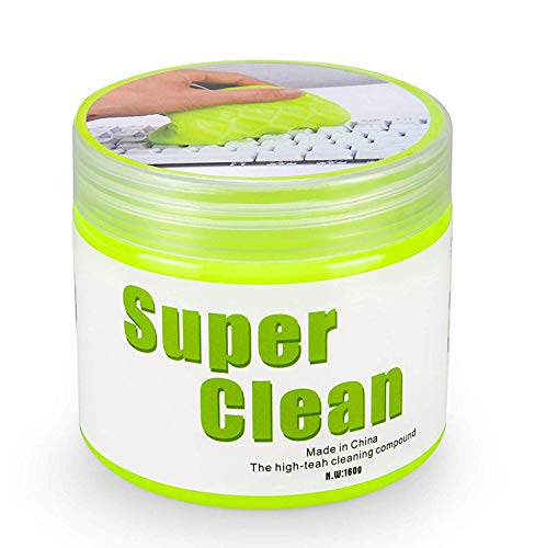 Product Cover Car Cleaner Gel Detailing Putty-Universal Auto Interior Detailer Cleaning Glue 160g for PC Laptop Keyboards, Cameras, Printers,Car Vents