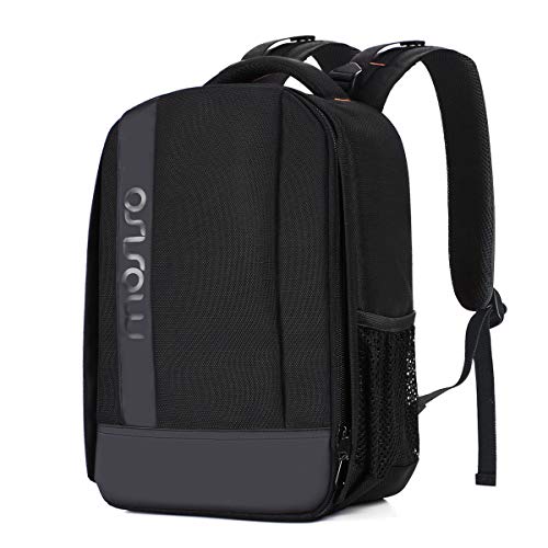 Product Cover MOSISO Camera Backpack, DSLR/SLR/Mirrorless Photography Case Water Repellent Buffer Padded Shockproof Bag with Customized Modular Inserts & Tripod Holder Compatible with Canon, Nikon, Sony etc, Black