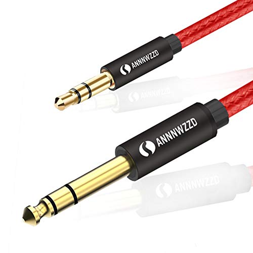Product Cover LinkinPerk 3.5mm to 6.35mm TRS Stereo Audio Cable，6.35 1/4
