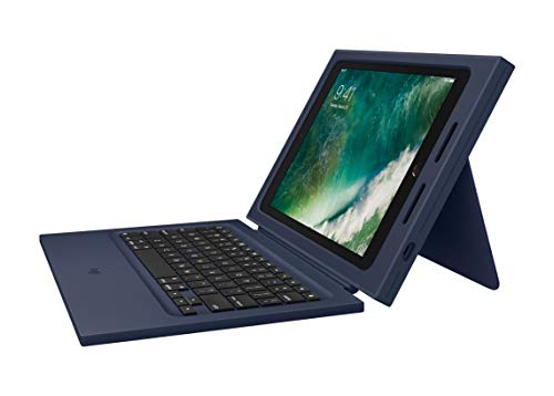 Product Cover Logitech Rugged Protection Combo Keyboard and Folio Case for iPad 9.7 (5th Gen) / (6th Gen) - Bulk Packaging - Navy Blue