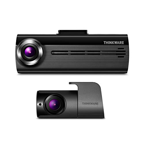 Product Cover THINKWARE F200 Dash Cam Full HD 1080P with Rear Cam, 16GB MicroSD, Cigarette Power Cable Included | Optional Parking Mode with Hardwire | Built-in Wi-Fi | Supercapacitor | Support 128GB Max