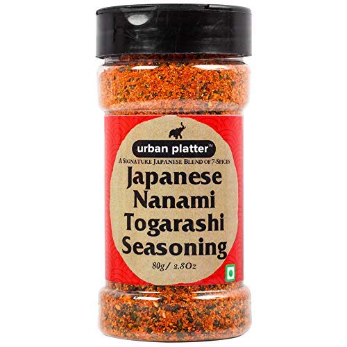 Product Cover Urban Platter Japanese Nanami Togarashi Seasoning Shaker Jar, 80g / 2.8oz [Signature Blend of 7 Spices]
