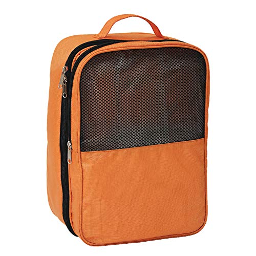 Product Cover FATMUG Shoe Bag for Gym, Travel, Packing - Footwear and Slippers Cover and Storage - Orange