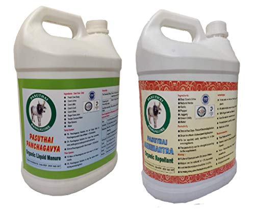Product Cover PASUTHAI Panchagavya and Agnihastra - Organic Fertilizer and Pesticide - Full Plant Protection (950)