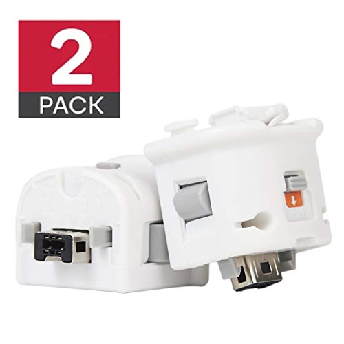 Product Cover GIRIAITUS Wii Motion Plus Adapter-External Remote Motion Plus Sensor Controller -White,Set2 Pack