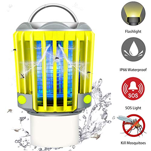 Product Cover RUNACC Bug Zapper Camping Lantern LED Flashlight Bug Zapper - Portable IP66 Waterproof Outdoor Tent Light Camp Lamp with 2000mAh Rechargeable Battery, SOS Emergency Warning Lighting