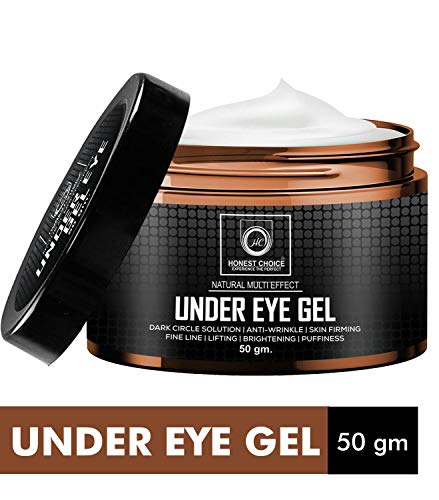 Product Cover Honest choice Under Eye Cream for Dark Circle-50gm,Puffiness,Wrinkles,Bags,Skin,Firming,Fine Lines-The Best Natural Eye Gel Cream for Under and Around Eyes