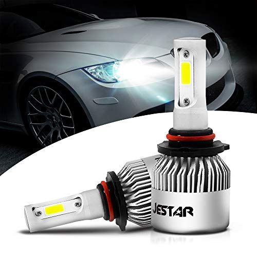 Product Cover 9005 HB3 LED Headlight Bulbs High Beam 6500K Jestar 38W 8000LM Super Bright Cree Chips 9005 LED Fog DRL Light All-in-One Conversion Kit 2 Years Warranty