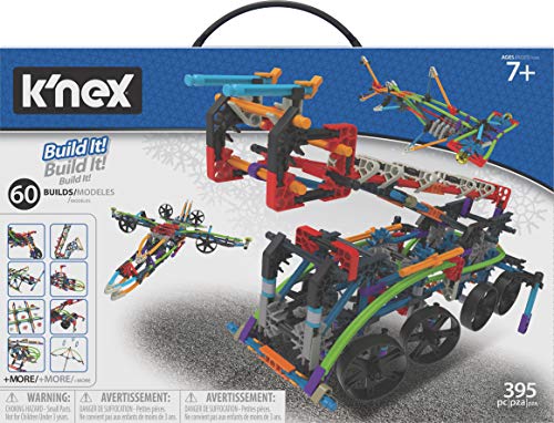 Product Cover K'nex Intermediate 60 Model Building Set - 398 Parts - Ages 7 & Up - Creative Building Toy