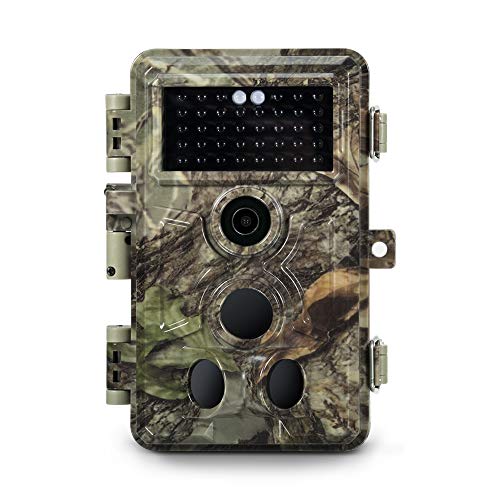 Product Cover Meidase 2019 Upgraded Trail Camera 16MP 1080P, Game Camera with No Glow Night Vision Up to 65ft, 0.2s Trigger Speed Motion Activated, Loop Recording, Waterproof for Outdoor Wildlife Scouting (Brown)