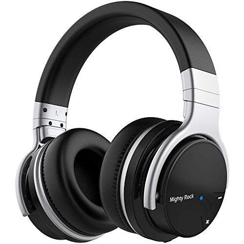 Product Cover Meidong E7C Active Noise Cancelling Headphones Bluetooth Headphones Over Ear Wireless Headphones with Microphone Hi-Fi Deep Bass Stereo Sound and 30H Playtime for Travel/Work/TV/iPhone