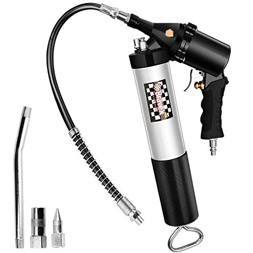 Product Cover AcPulse Heavy Duty Pneumatic Grease Gun,Standard 14.5 Oz.Cartridge Professional Air Operated Fully Automatic Grease Gun Continuous Cycle