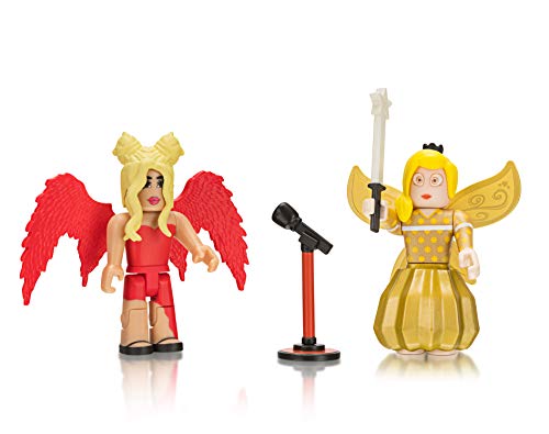 Product Cover Roblox Celebrity Collection Royale Highschool: Drama Queen + Fairy World: Golden Tech Fairy (Two Figure Pack)