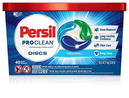 Product Cover Persil ProClean Discs Laundry Detergent, Original, 40 Count