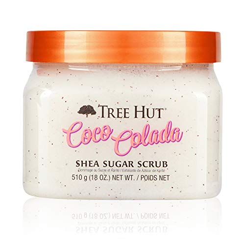 Product Cover Tree Hut Shea Sugar Scrub Coco Colada, 18oz, Ultra Hydrating and Exfoliating Scrub for Nourishing Essential Body Care