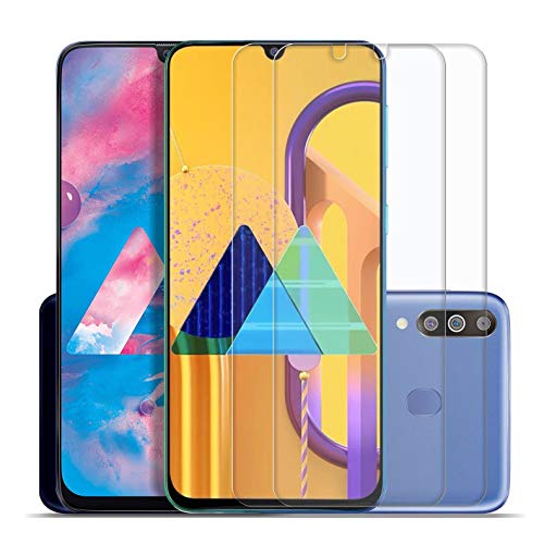 Product Cover SupCares Premium Tempered Glass for Samsung Galaxy M30S with Easy Installation Kit (Transparent) - Pack of 2