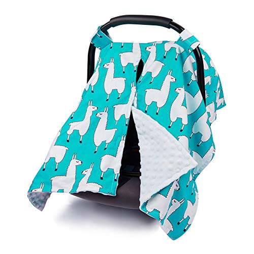 Product Cover MHJY Carseat Canopy Cover Nursing Cover Breathable Baby Car Seat Canopy Alpaca Multi-use Carseat Canopy for Girl Boy Baby Shower Gift Cover for Breastfeeding Moms