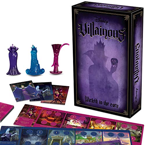 Product Cover Ravensburger Disney Villainous: Wicked to The Core Strategy Board Game for Age 10 & Up - Stand-Alone & Expansion to The 2019 Toty Game of The Year Award Winner