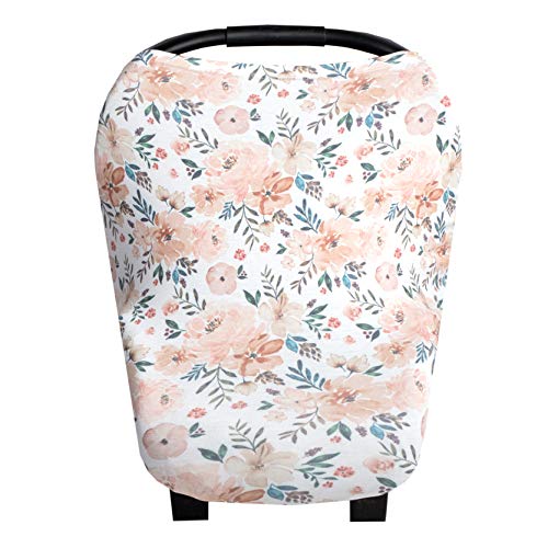 Product Cover Baby Car Seat Cover Canopy and Nursing Cover Multi-Use Stretchy 5 in 1 Gift