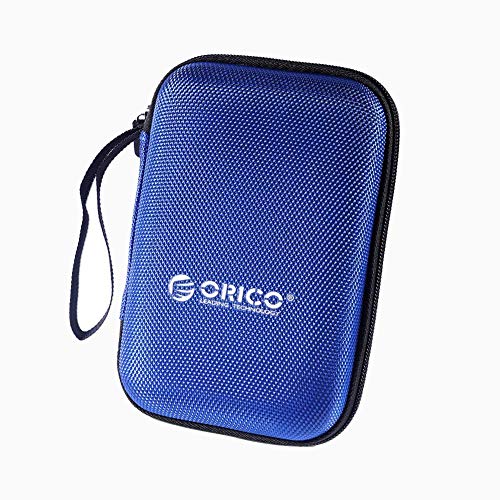 Product Cover ORICO Portable 2.5 inch External Hard Drive Case,Nylon Shockproof Electronics Accessories Organizer Bag -Blue