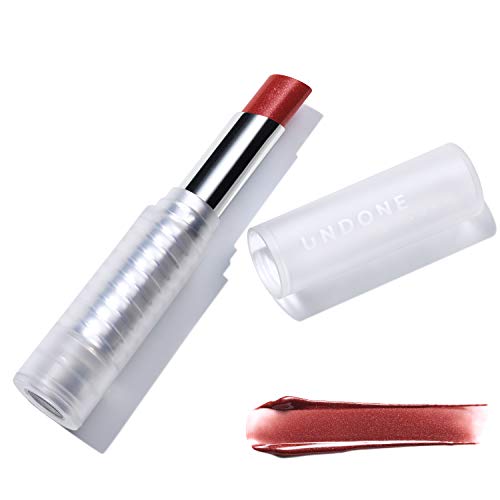 Product Cover Light Reflecting, Lip Amplifying Lipstick. Sheer, Buildable, Hydrating Color - UNDONE BEAUTY Light On Lip. Aloe, Coconut & Volume Enhancing Pigment.  Paraben, Vegan & Cruelty Free. BERRY GLOW
