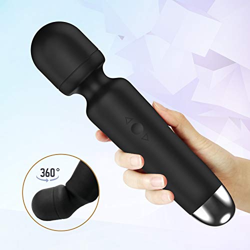Product Cover MINC Upgraded Powerful Personal Massage Strong Waterproof Electric Cordless Bullet Wand Magic Massager Handheld Kit Therapeutic for Women Men Back Neck Shoulder