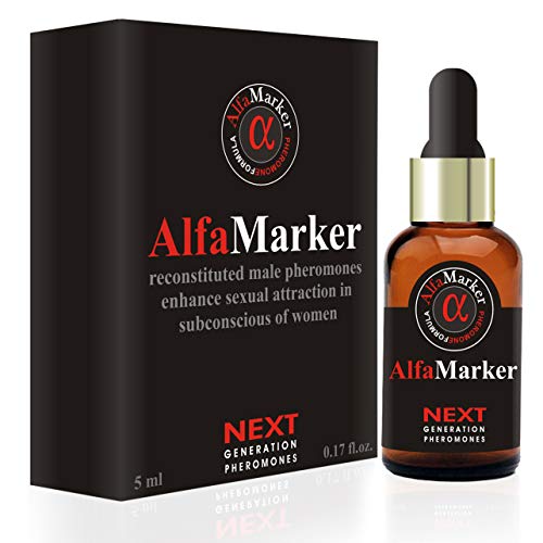 Product Cover AlfaMarker Pheromones to Attract Women Alfamarker Men`s Pheromone Highly Concentrated Human Pheromone Formula Fragrant Oil Perfume for Men 5 ml (AlfaMarker)