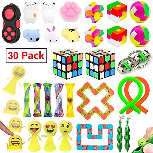 Product Cover Fidget Toys Set, Sensory Toys Bundle for Stress Relief, Sensory Fidget for Kids and Adults, Sensory Gadget for ADHD Anxiety Autism
