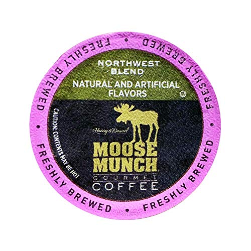 Product Cover Moose Munch Coffee by Harry & David, Northwest Blend, 100 Single Serve Cups