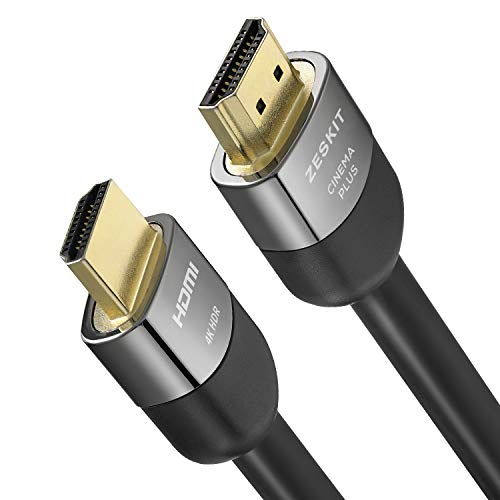 Product Cover Zeskit 16 Feet - CL3 in-Wall - HDMI Cable (4K 60Hz HDR Dolby Vision HDCP 2.2) HDMI 2.0 High Speed 18Gbps - Compatible with Xbox PS4 Pro Apple TV 4K Fire Netflix Samsung LG Sony